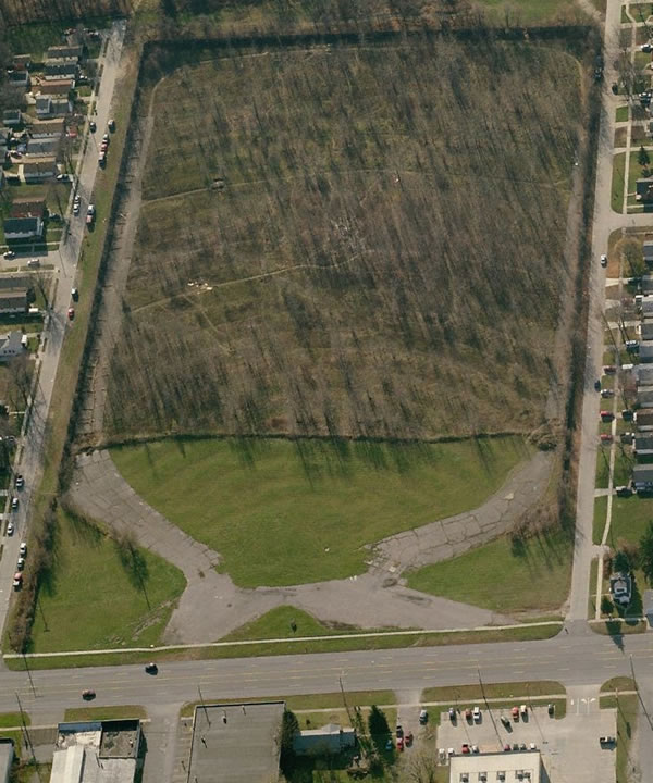 Jolly Roger Drive-In Theatre - Birds Eye View